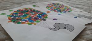 Read more about the article Kreativtipp: “Bild: kleiner Elefant fliegt “
